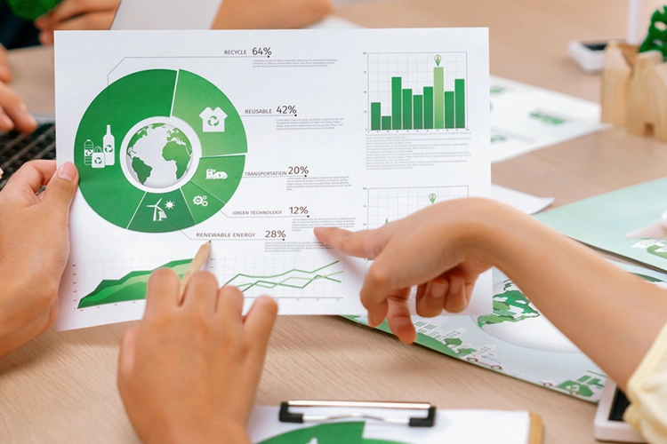 a graphical representation of sustainability and CSR